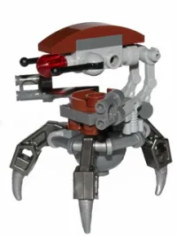 LEGO Droideka - Destroyer Droid (Pearl Dark Gray Arms Mechanical) minifigure