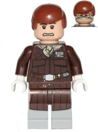 LEGO Han Solo (Hoth, Snow Goggles and Tan Bandana) minifigure