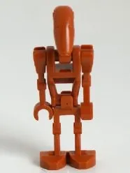 LEGO Battle Droid Dark Orange without Back Plate minifigure
