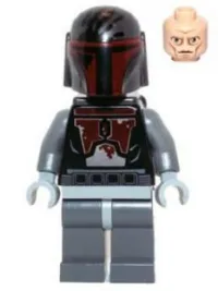 LEGO Mandalorian Super Commando (Head with High Brow Pattern) minifigure