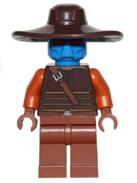 LEGO Cad Bane - Reddish Brown Hands and Legs minifigure