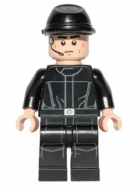 LEGO Imperial Crew, Black Jumpsuit, Cavalry Kepi minifigure