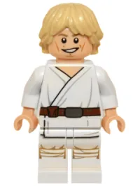 LEGO Luke Skywalker (Tatooine, White Legs, Detailed Face Print) minifigure