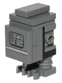 LEGO Gonk Droid (GNK Power Droid), Dark Bluish Gray minifigure