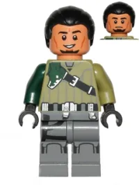 LEGO Kanan Jarrus (Black Hair and Eyebrows) minifigure