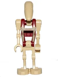 LEGO Battle Droid Security with Straight Arm - Solid Pattern on Torso minifigure