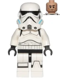 LEGO Stormtrooper (Printed Legs, Dark Azure Helmet Vents, Frown) minifigure