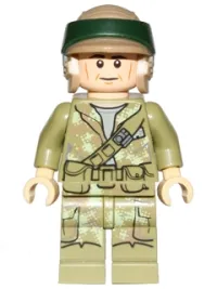 LEGO Endor Rebel Trooper 1 (Olive Green) minifigure