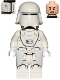 LEGO First Order Snowtrooper with Kama minifigure