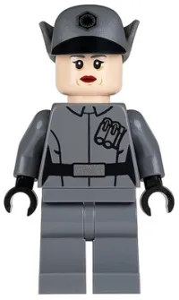 LEGO First Order Officer (Lieutenant / Captain) - Female minifigure