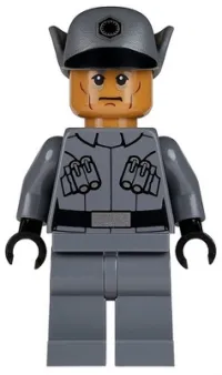 LEGO First Order Officer (Lieutenant / Captain) - Male minifigure
