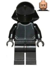 LEGO First Order Crew Member (Fleet Engineer / Gunner) - Light Nougat Head minifigure