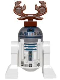 LEGO Astromech Droid, R2-D2, Reindeer minifigure