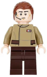 LEGO Resistance Officer - Headset minifigure
