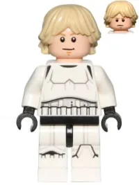 LEGO Luke Skywalker - Stormtrooper Outfit, Printed Legs minifigure