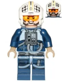 LEGO Rebel Pilot U-wing / Y-wing minifigure