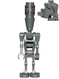 LEGO IG-88 with Round 1 x 1 Plate minifigure