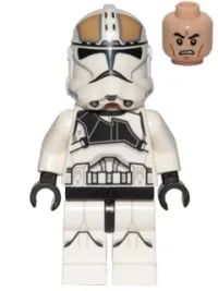 LEGO Clone Trooper Gunner (Phase 2) - Scowl minifigure