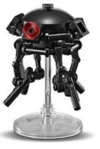 LEGO Imperial Probe Droid, Black Sensors, with Stand minifigure