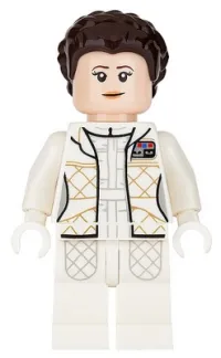 LEGO Princess Leia (Hoth Outfit White) minifigure