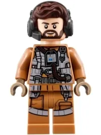 LEGO Resistance Speeder Pilot (Nodin Chavdri) minifigure