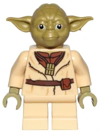 LEGO Yoda (Olive Green, Belt Pattern) minifigure