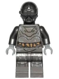 LEGO RA-7 Protocol Droid (Pearl Dark Gray) minifigure