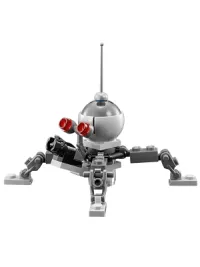 LEGO Dwarf Spider Droid (Dark Bluish Gray Dome, Mini Blaster / Shooter) minifigure