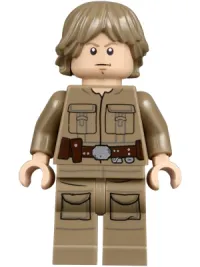 LEGO Luke Skywalker (Cloud City, Dark Tan Shirt) minifigure