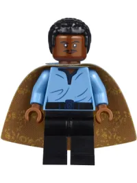 LEGO Lando Calrissian, Cloud City Outfit (Coiled Texture Hair) minifigure