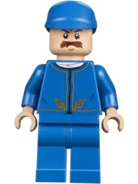 LEGO Bespin Guard - Light Nougat Head, Detailed Gold Trim, Moustache minifigure