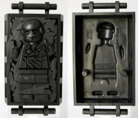 LEGO Han Solo in Carbonite (Block with Handles) minifigure