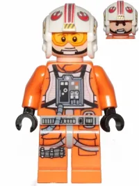 LEGO Luke Skywalker (Pilot, Printed Legs, Visor Up / Down) minifigure