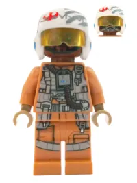 LEGO Resistance Bomber Pilot - Finch Dallow minifigure