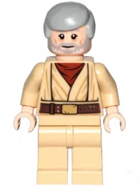LEGO Obi-Wan Kenobi (Old, Detailed Robe and Head) minifigure