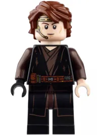 LEGO Anakin Skywalker (Dirt Stains, Headset) minifigure