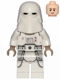 LEGO Snowtrooper, Printed Legs, Dark Tan Hands, Frown minifigure