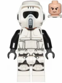 LEGO Scout Trooper (Dual Molded Helmet, Printed Legs, Frown) minifigure