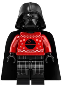 LEGO Darth Vader (Red Christmas Sweater with Death Star) minifigure