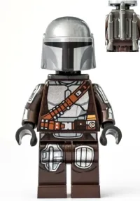LEGO The Mandalorian (Din Djarin / 'Mando') - Silver Beskar Armor, Jet Pack minifigure