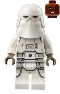 LEGO Snowtrooper, Printed Legs, Dark Tan Hands, Scowl minifigure
