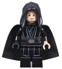 LEGO Luke Skywalker, Jedi Master (Black Hood and Cape) minifigure