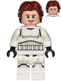 LEGO Han Solo - Stormtrooper Outfit, Printed Legs, Shoulder Belts minifigure