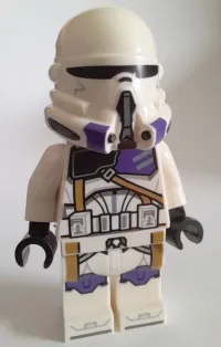 LEGO Clone Trooper Commander, 187th Legion (Phase 2) - Nougat Head minifigure