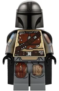 LEGO The Mandalorian / Din Djarin / 'Mando' - Brown Durasteel Armor, Printed Arms minifigure