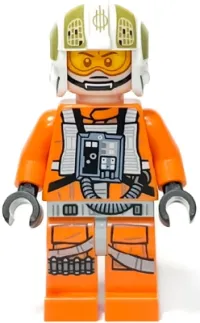 LEGO Rebel Pilot Y-wing (Jon 'Dutch' Vander, Gold Leader) - Printed Legs minifigure