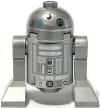 LEGO Astromech Droid, R2-BHD - Light Bluish Gray Body minifigure