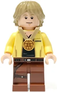 LEGO Luke Skywalker - Celebration, Bright Light Yellow Jacket minifigure