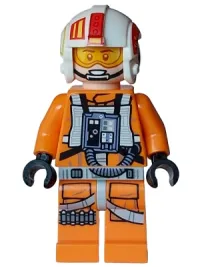 LEGO Rebel Pilot - Helmet with Black Rebel Alliance Symbols minifigure