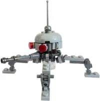 LEGO Dwarf Spider Droid - Light Bluish Gray Dome, Lightsaber Hilt minifigure